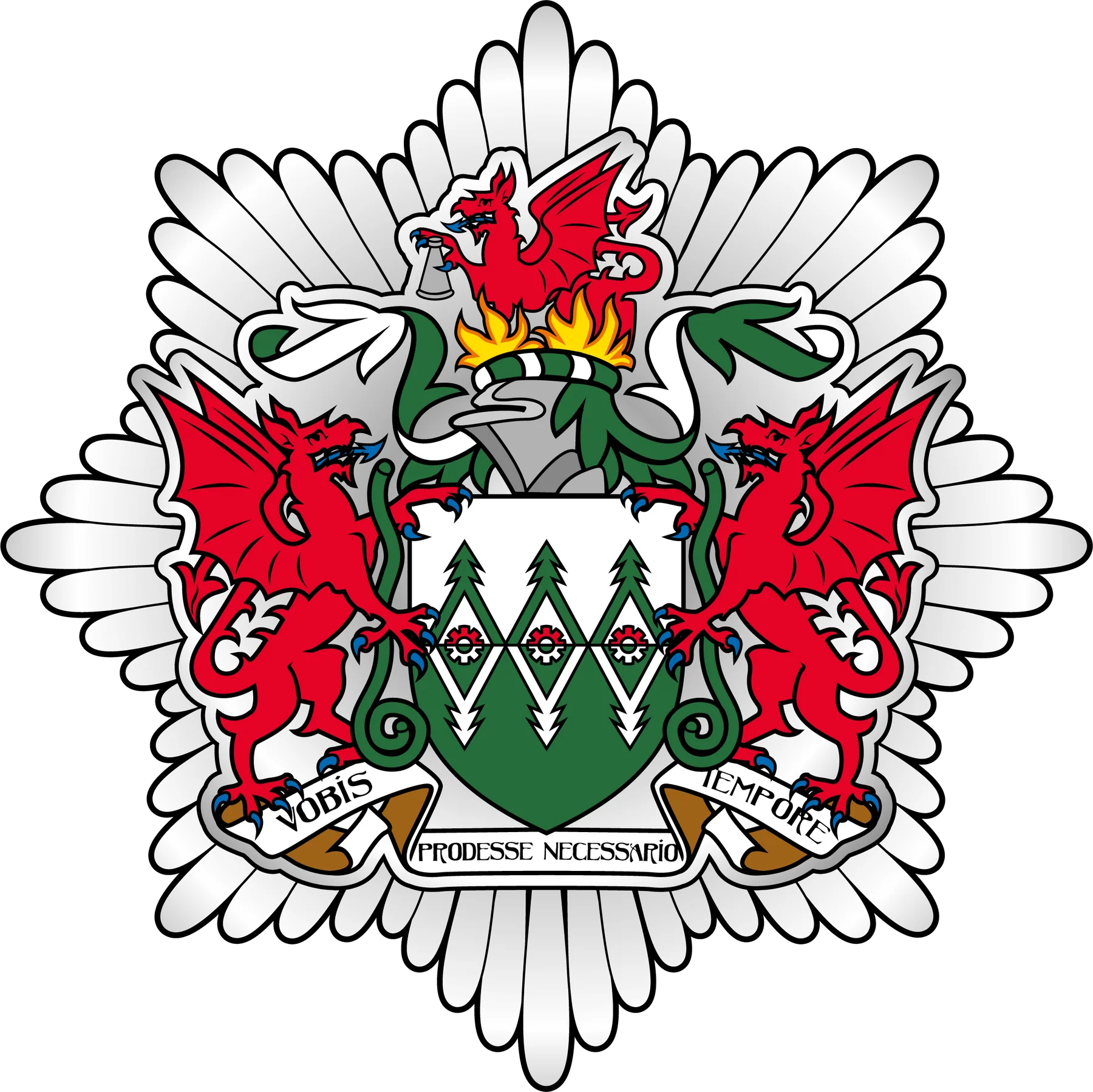 Mid and West Wales Fire and Rescue Service logo